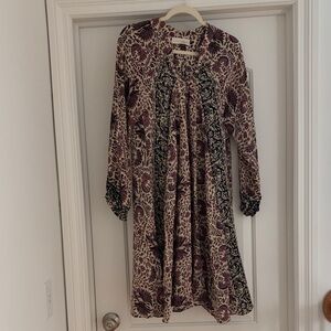 Natalie Martin silk knee length dress